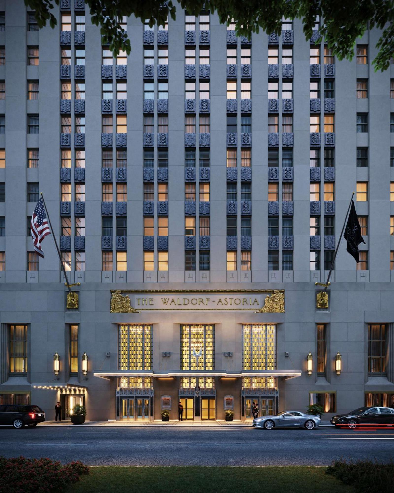 Waldorf Astoria New York Hotel Exterior foto