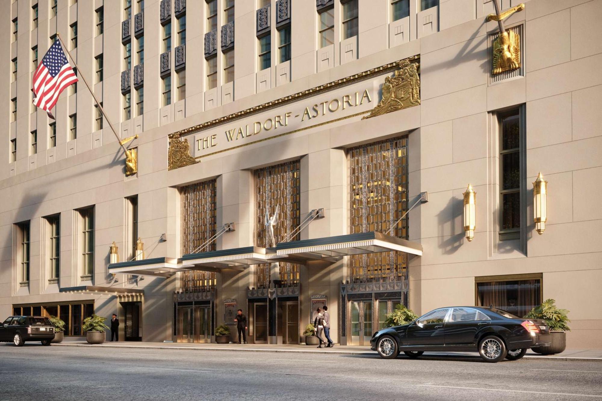 Waldorf Astoria New York Hotel Exterior foto